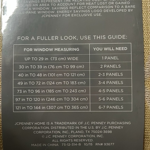 NWT curtain panels - Picture 4 of 9